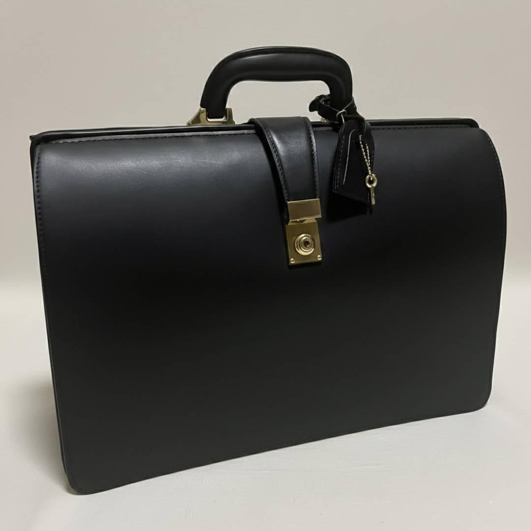 極美品 LEPHASE レファーゼ ダレスバッグ ビジネスバッグ 本革