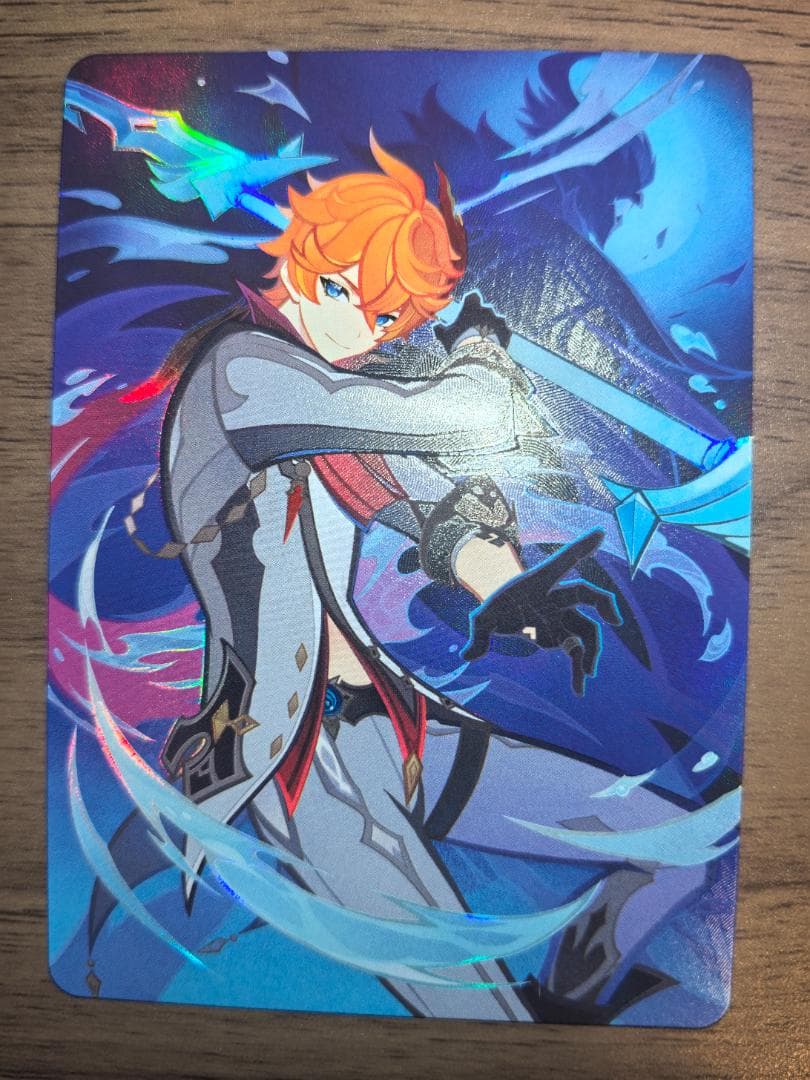 中国限定】原神 七聖召喚カード タルタリヤ ランク4 星4 等級4 - メルカリ