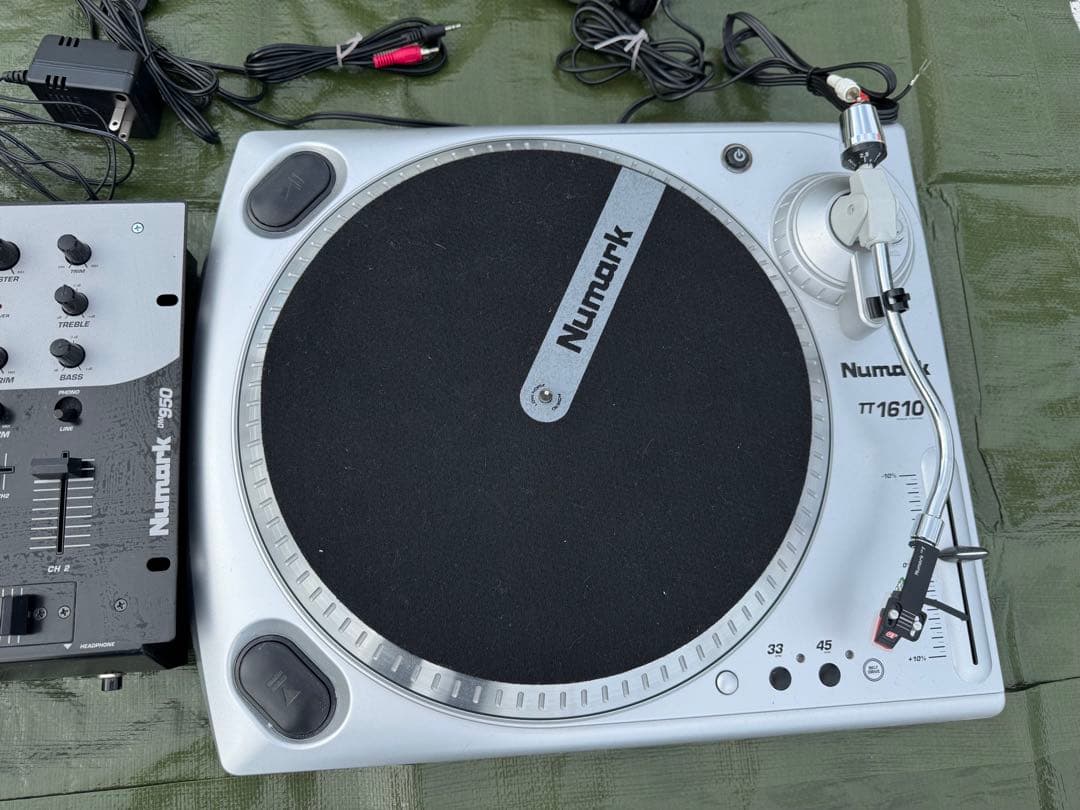 NUMARK ヌマーク DJ BOX SET TT1610✖️2台➕ミキサーセット