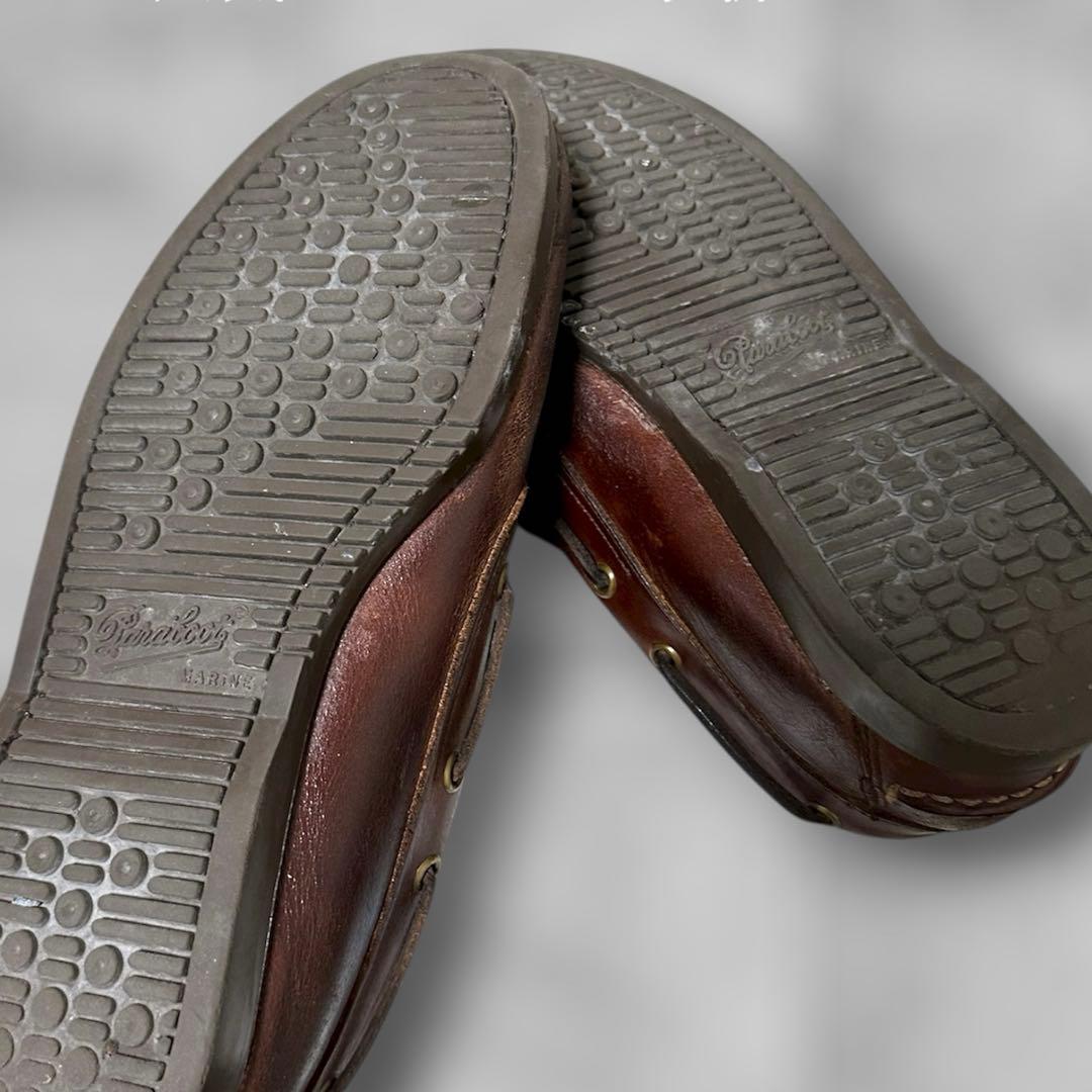 Y*A様 Paraboot 革靴 レザー 本革BARTH MARRON デッキシ