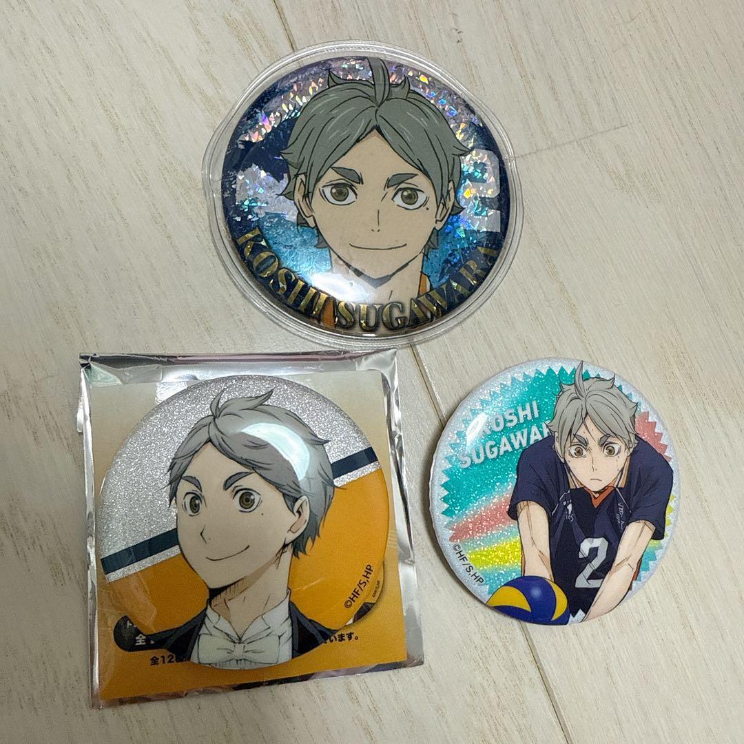 ハイキュー!! 菅原孝支 オーケストラ 缶バッジ セット - メルカリ