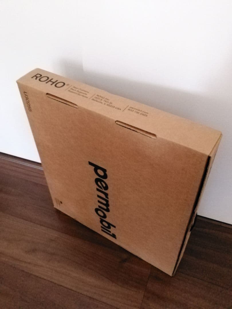 新品! ROHO 車椅子用　ロホクッション 黒　37.5×37.5×5.5cm