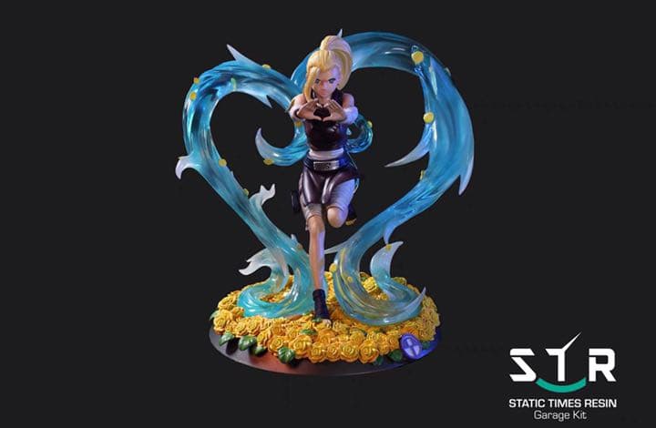 NARUTO ナルト 山中いの ガレージキット ガレキ スタチュー② - メルカリ