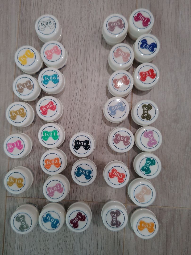 純正カラーチャート付【272色セット】リーフジェル カラージェル