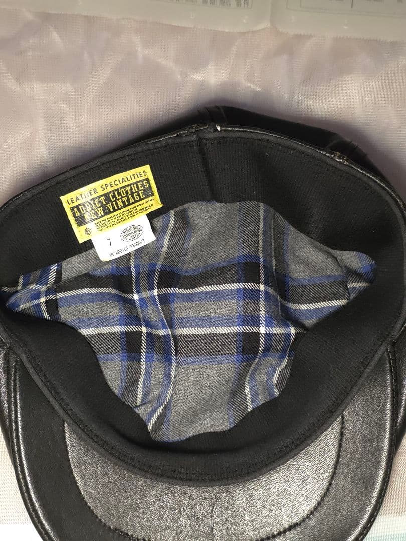 ADDICT CLOTHES シープスキン キャスケット帽 (サイズ約58cm) - メルカリ