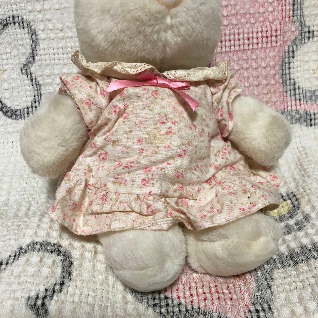 昭和レトロ ヴィンテージ ファースト社 うさぎ ぬいぐるみ 中古品
