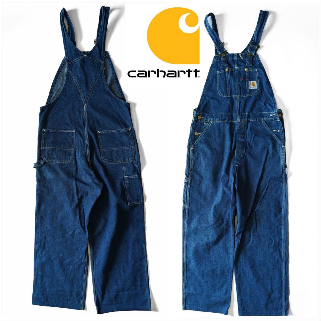 Carhartt made in USA ヴィンテージオーバーオール MADE IN USA Carhartt ダブルニー ダックオーバーオール | 古着屋NEVERMIND