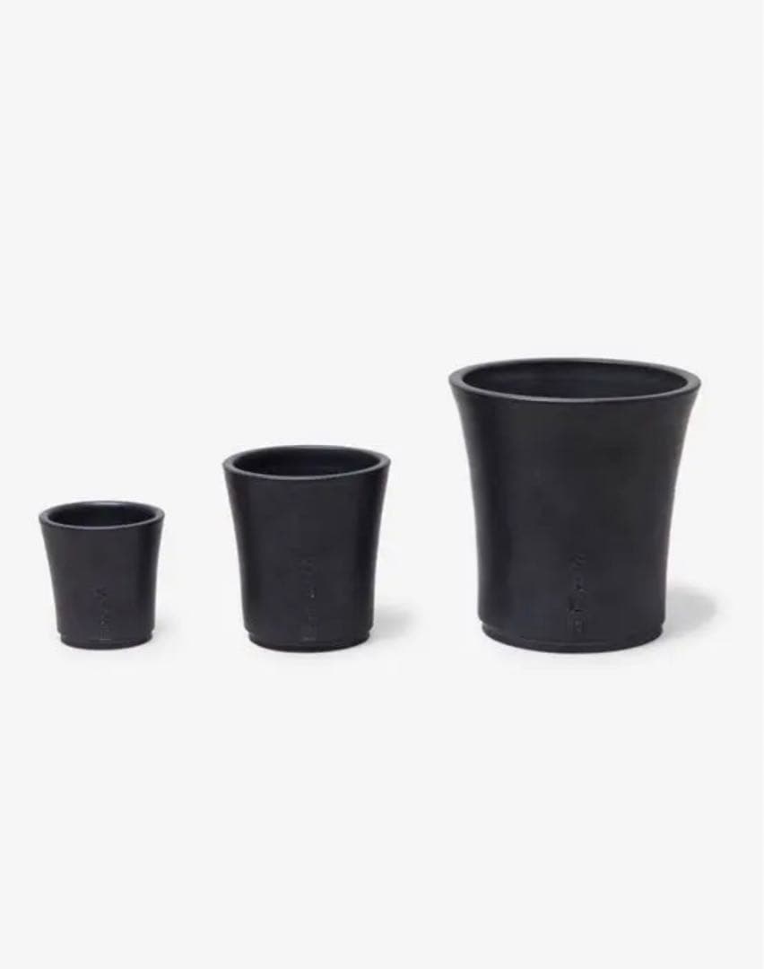 SRL SRL . DEN-3M / CE-PLANT POT - BLACK - 小物アウトレット 価格