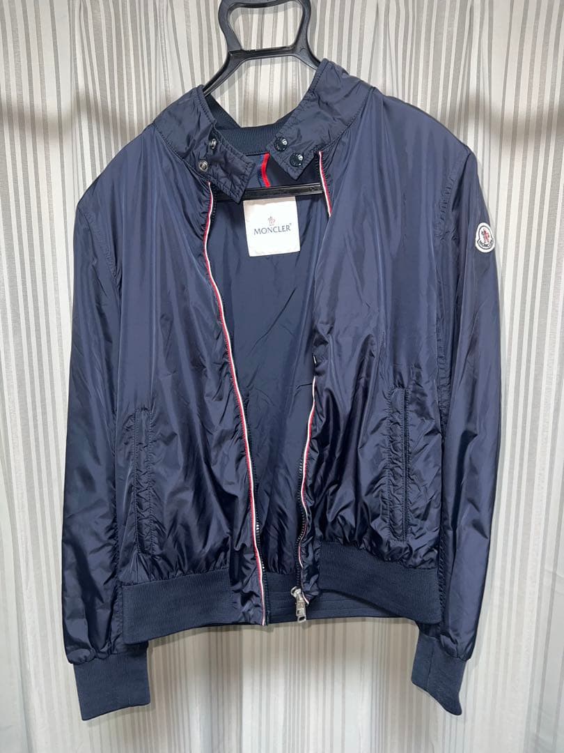 MONCLER ネイビー ナイロンジャケット(darlan giubbotto) - メルカリ