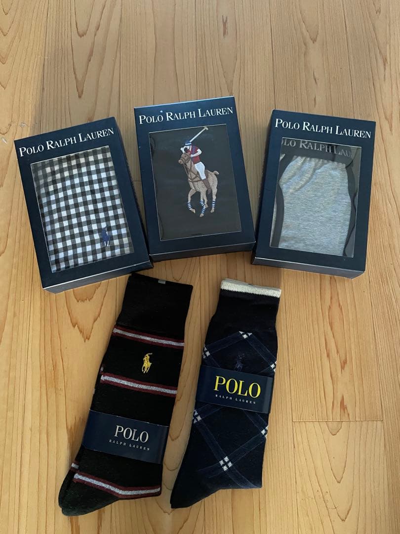 Polo Ralph Lauren ラルフローレン アンダーウェアセット 新品 ボクサーブリーフ2枚組 ギフトセット アソート | ポロ ラルフ ローレン