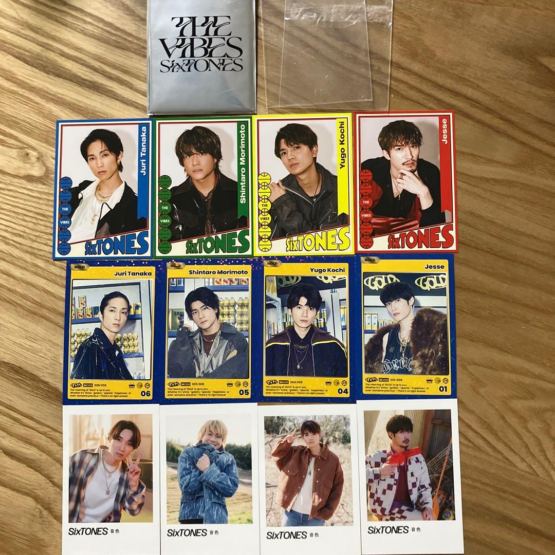 未使用】SixTONES トレカ カード セット - メルカリ