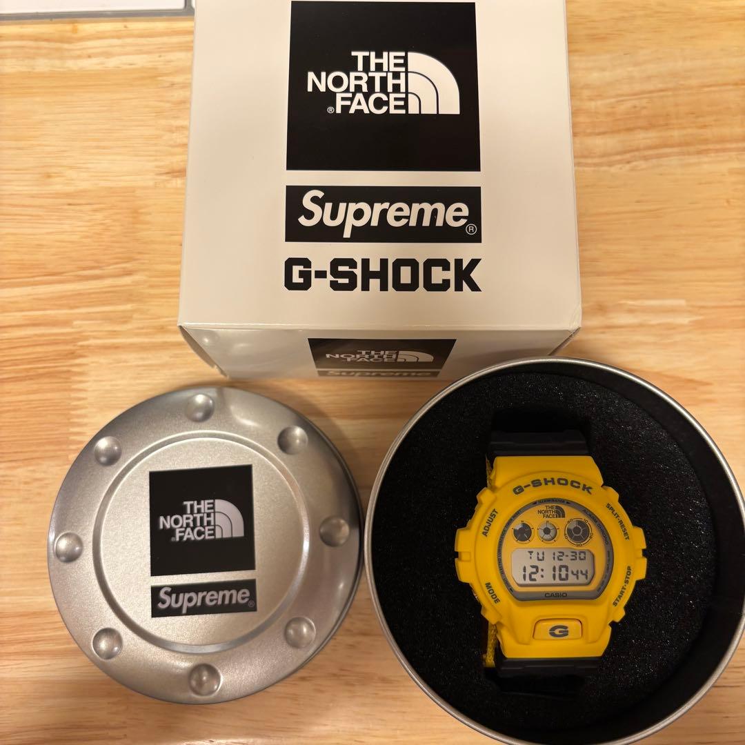 Supreme THE NORTH FACE G-SHOCK ノースフェイス The Supreme x The North Face x G-Shock DW-6900 collaboration is