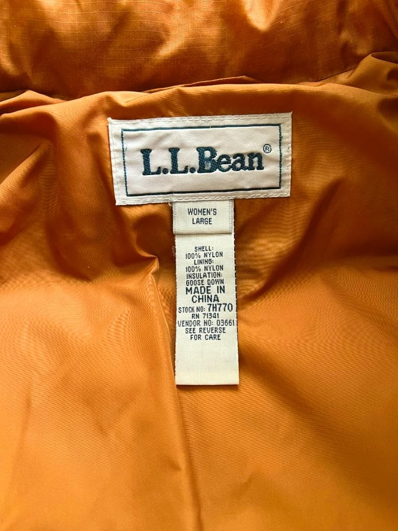 L.L.BEAN  down puffer jacket ダウン