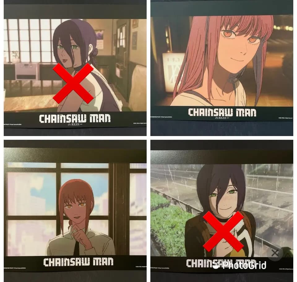 劇場版チェンソーマン レゼ編 A3ポスター 香りつき 蓄光加工 台湾限定