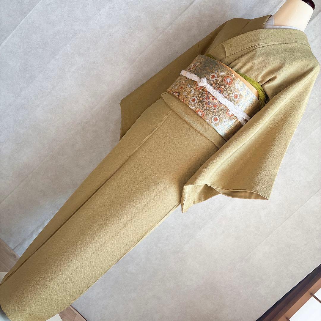 色無地 フルセット 着物 正絹 卒業式 入学式 一つ紋 落款 J10 - メルカリ