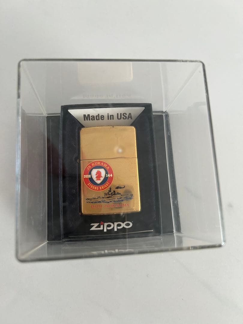 ジッポ Zippo 海上自衛隊 護衛艦 D.D.H.144 KURAMA