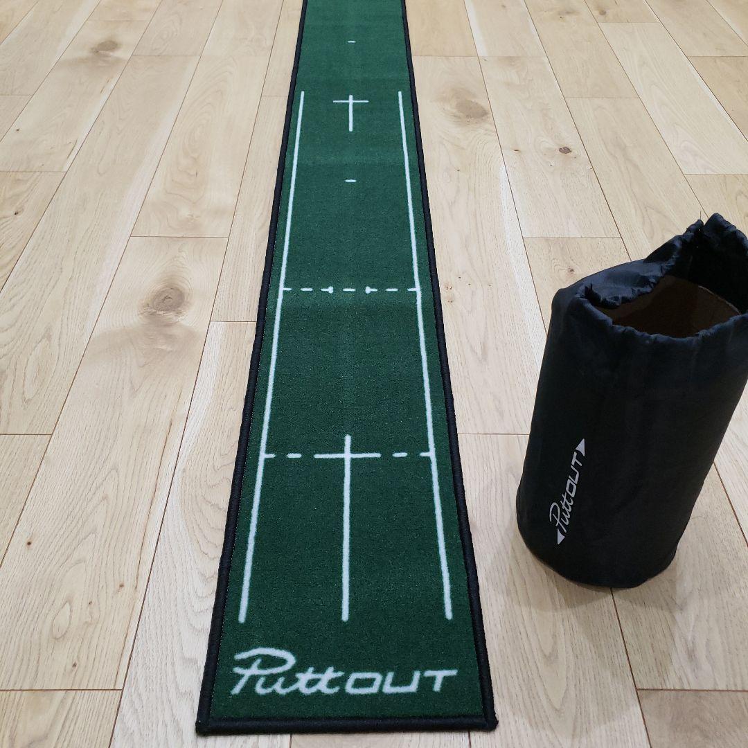 PuttOUT パットアウト　パターマット ミディアムパターマット【おしゃれなパターマットでパター練習の質が