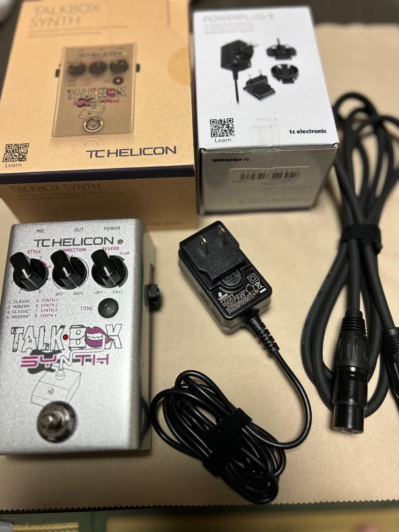 TC Helicon TalkBox Synth 本体と付属品　オプションコード TC Helicon TALKBOX SYNTH Guitar Effects Pedal | Guitar Center