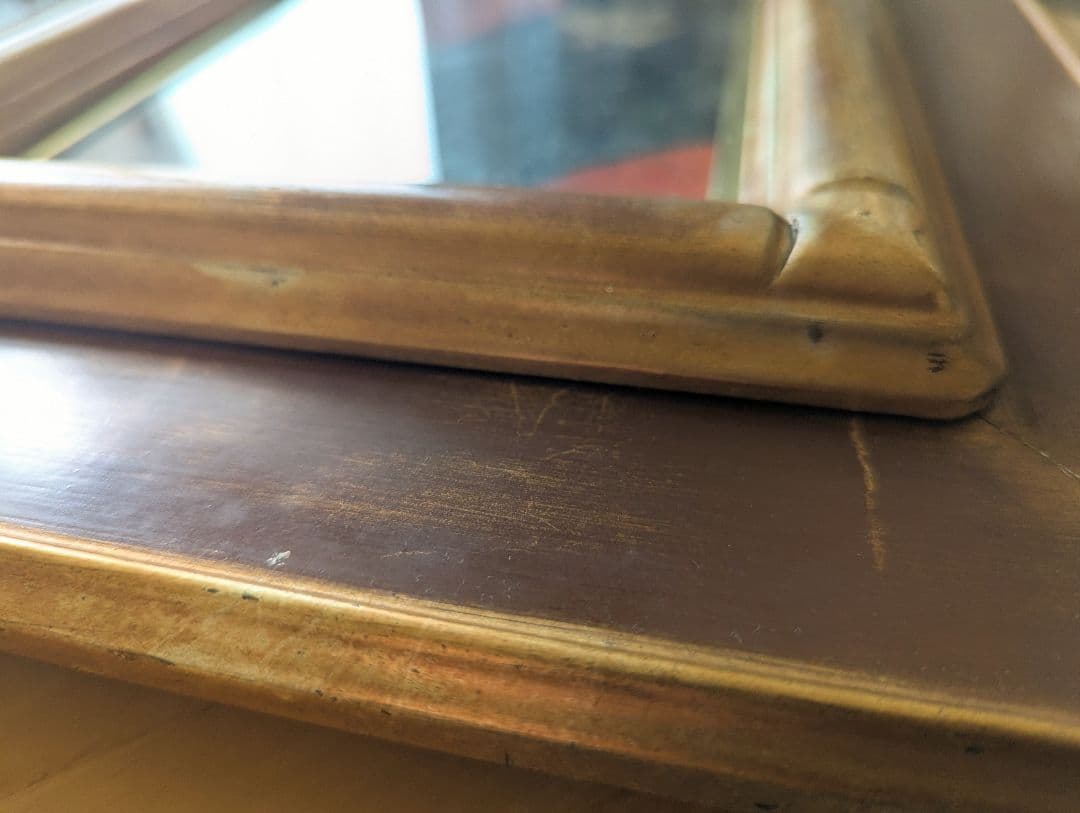 山本美次　油彩　「わすれられた人」額入り　値下げ