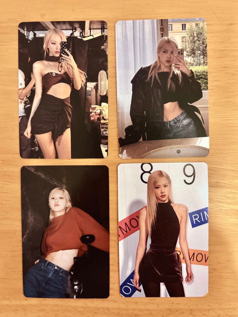 BLACKPINK rosé ロゼ フォトカード No.7 - メルカリ