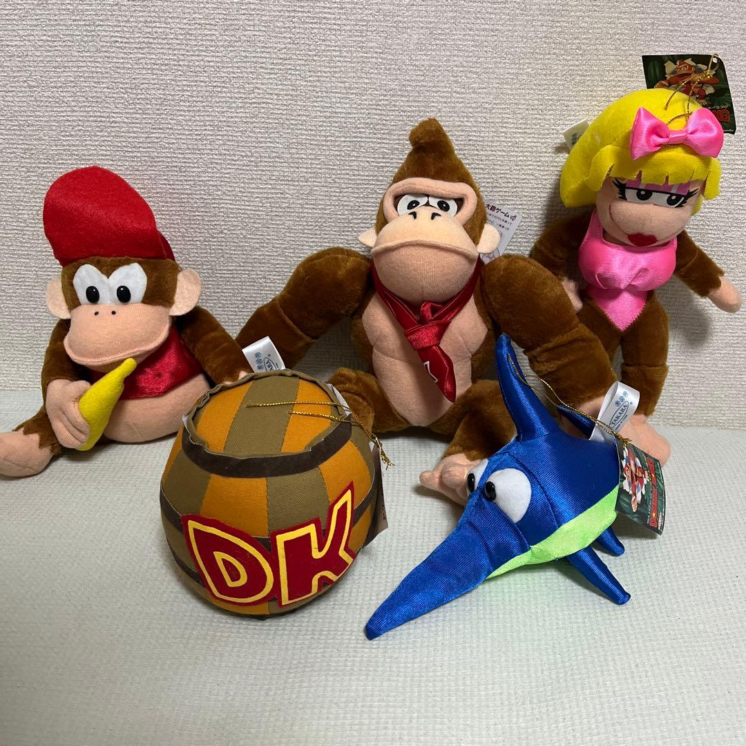 非売品 スーパードンキーコング ぬいぐるみ 5点セット - メルカリ