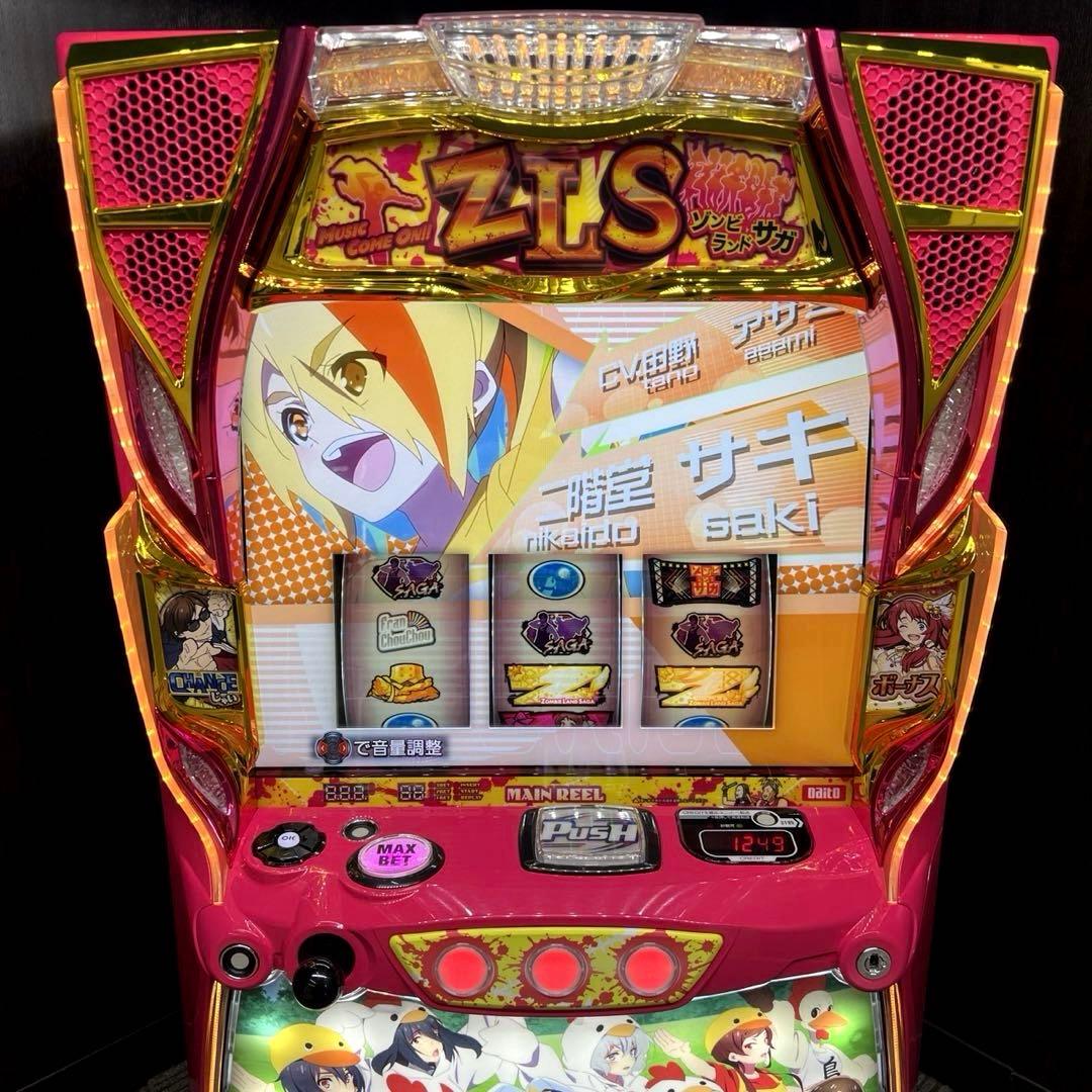 パチスロ実機 スマスロ「ゾンビランドサガ 佐賀パネルver.」 送料無料