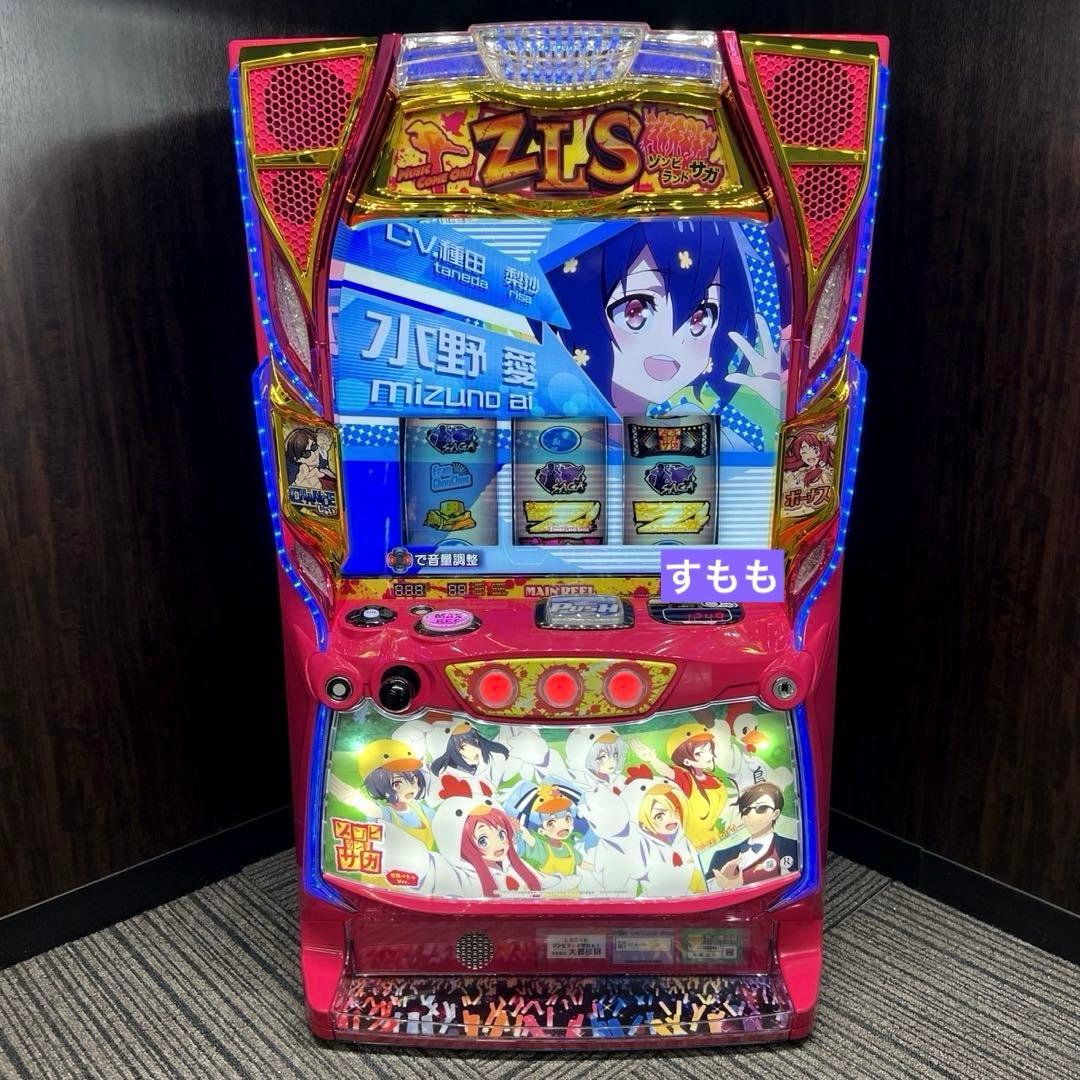 パチスロ実機 スマスロ「ゾンビランドサガ 佐賀パネルver.」 送料無料