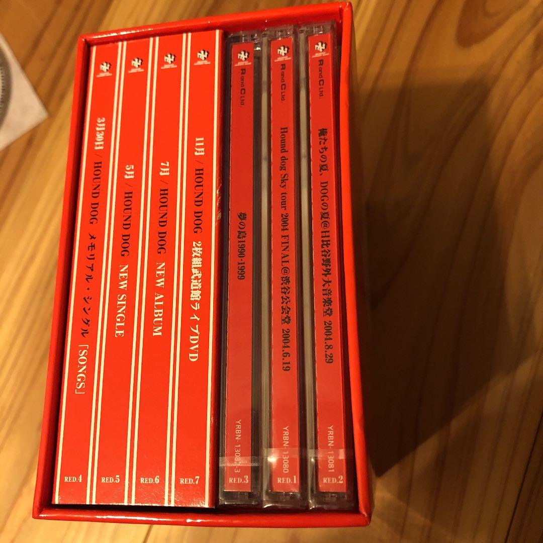 ハウンド・ドッグ RED BOX〈完全受注生産・4枚組 ※お値下げ中 - メルカリ