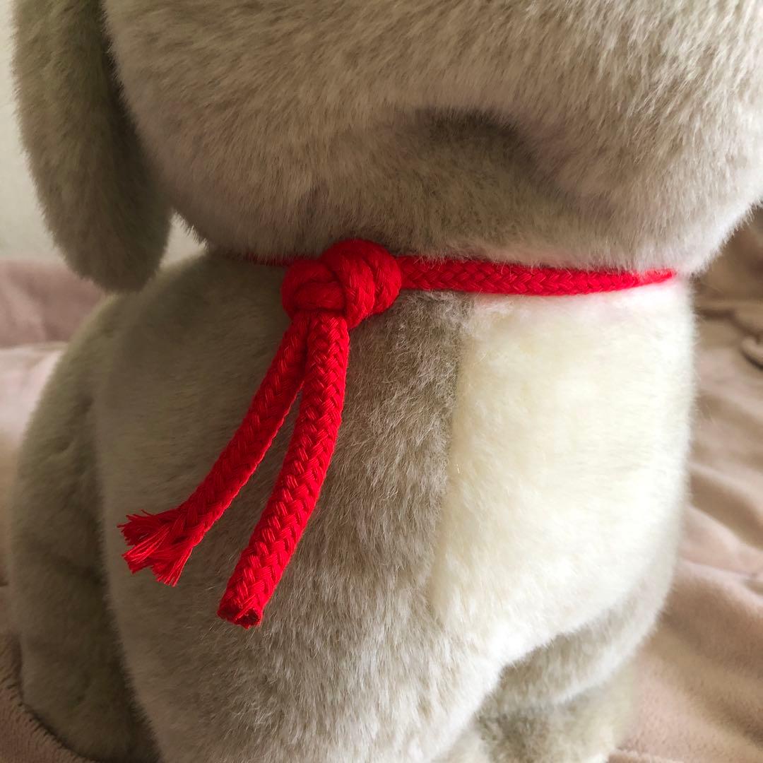 昭和レトロ ヴィンテージ うめ吉 お座りポーズ ぬいぐるみ 4コセット