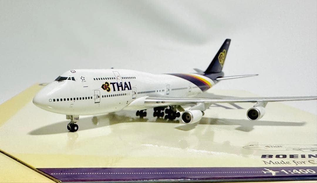 Gemini 1/400 B747-400 THAI タイ航空 - メルカリ