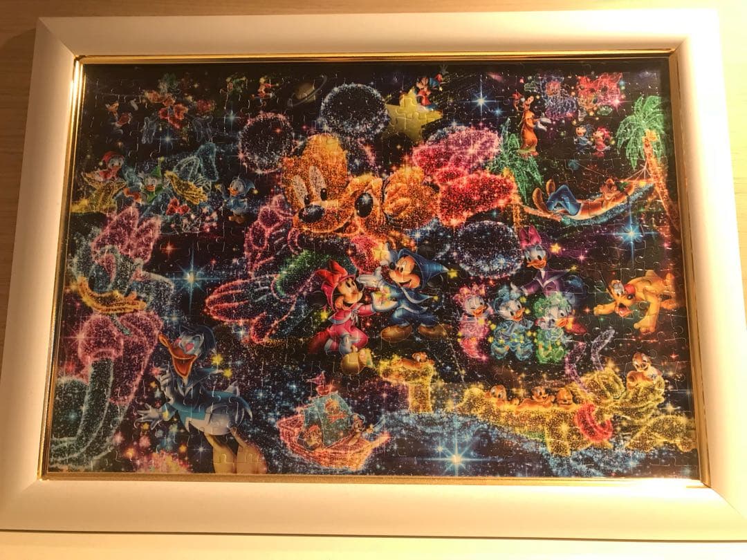 ディズニージグソーパズル完成品+フレーム セットの販売 ディズニー