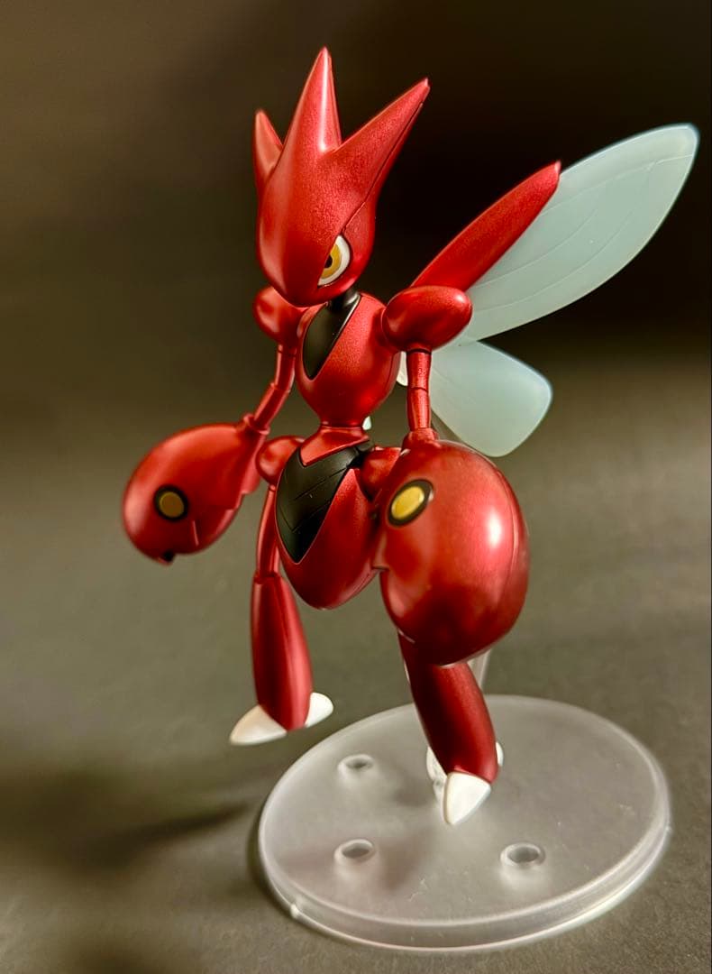 ピース様専用・製作依頼】ポケプラ ハッサム 通常色&色違い 塗装済み