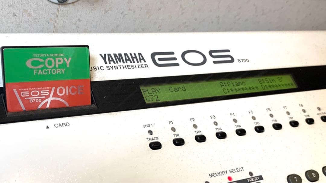 EOS B700 VOICE CARD TK200 ヤマハ ボイスカード - メルカリ