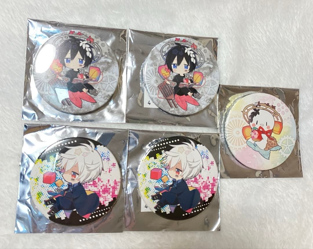 まふまふ 缶バッチ 5個 ひきライ 2021 - メルカリ