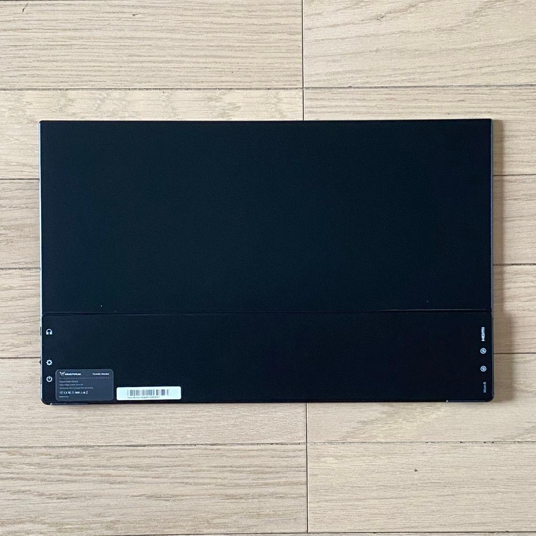 美品】超薄型モバイルモニター ミニスフオーラム 15.6インチ カバー