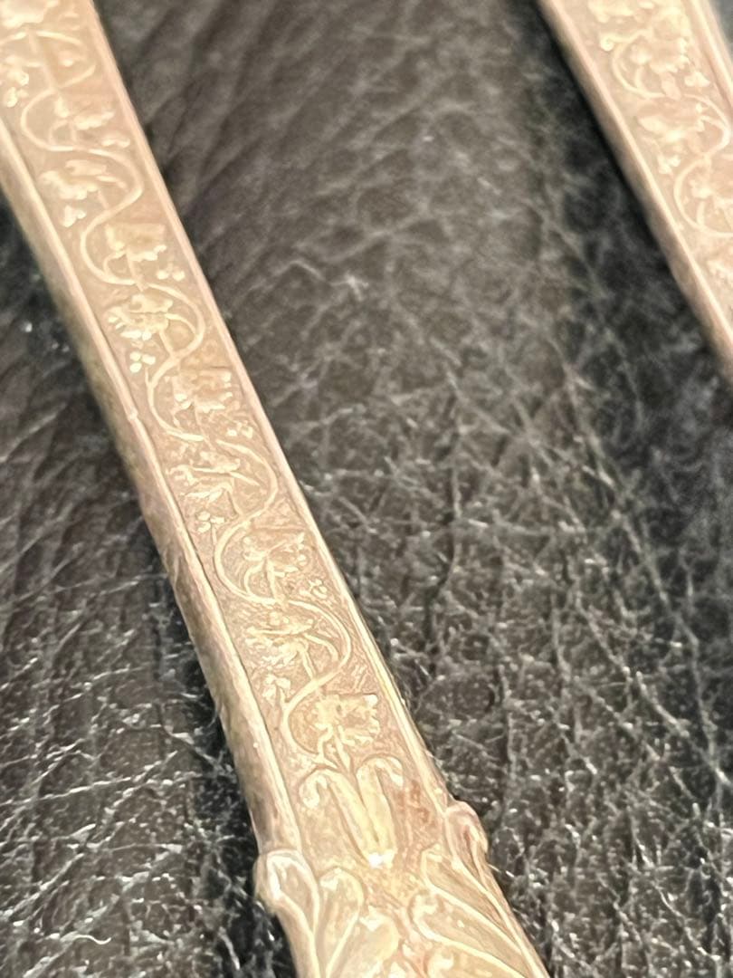 最高峰 オディオ 同意匠 カトラリー セット 純銀製950 フランス