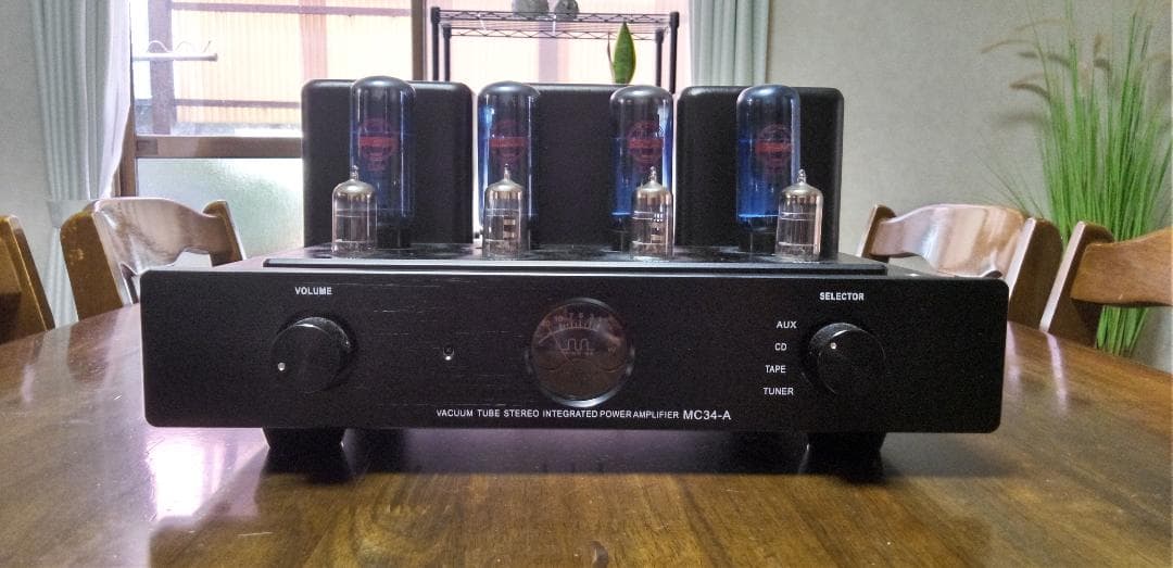 Ming Da ミンダ MC34-A 真空管アンプ Review] Ming Da MC34 A SE - tube integrated amplifier