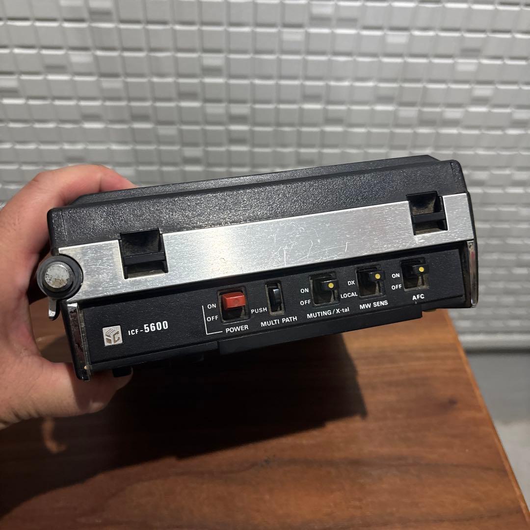 SONY ソニー スカイセンサー ICF-5600 昭和レトロ ジャンク扱い - メルカリ