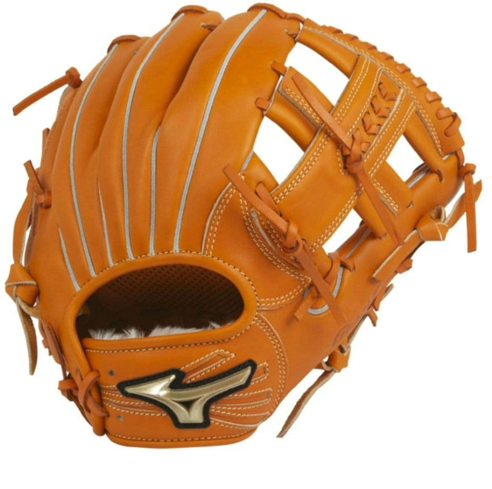 Mizuno GlobalEliteRG 少年軟式グローブ 左利き オレンジ オレンジ