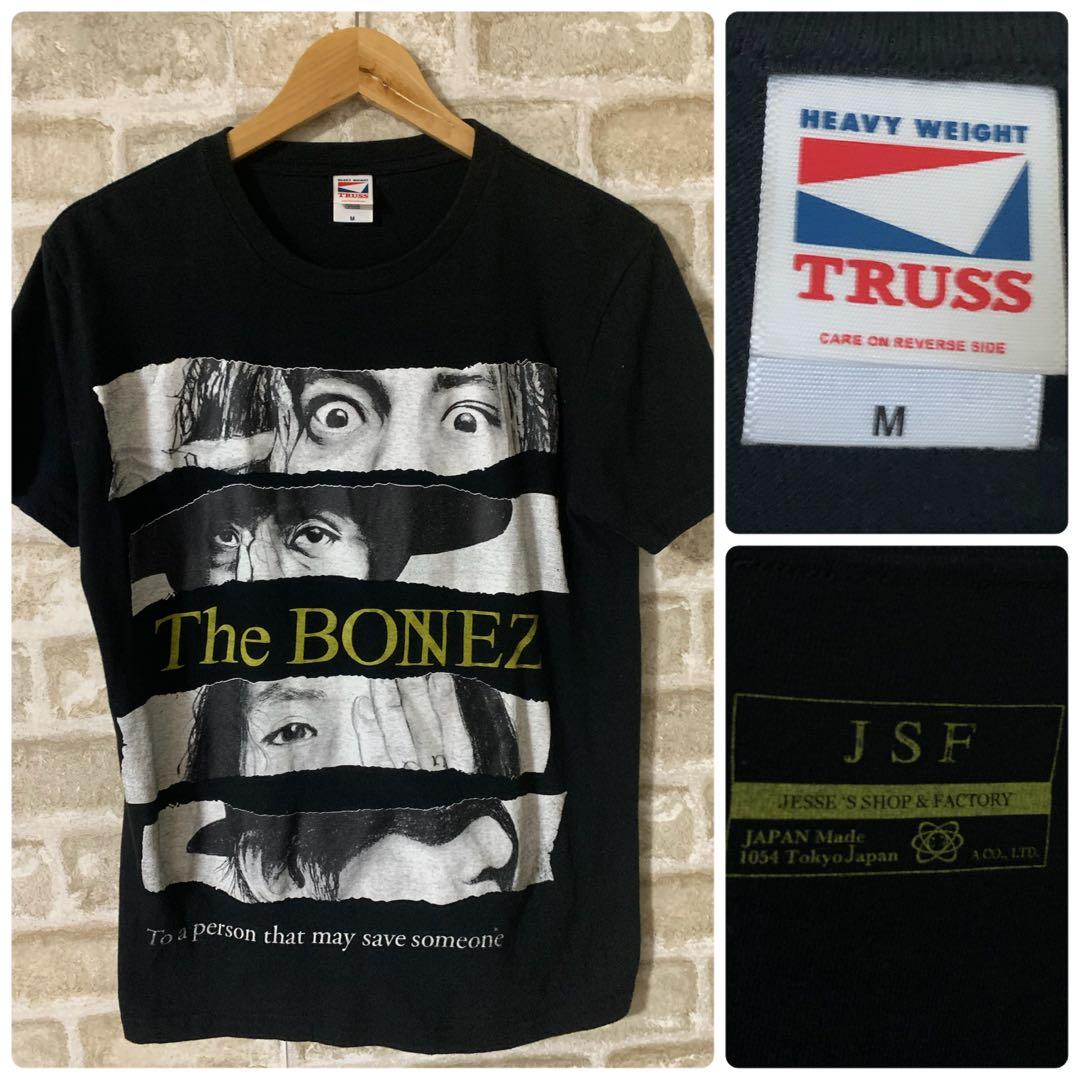 THE BONEZ メンズM Tシャツ ロックTシャツ バンドTシャツ ボーンズ