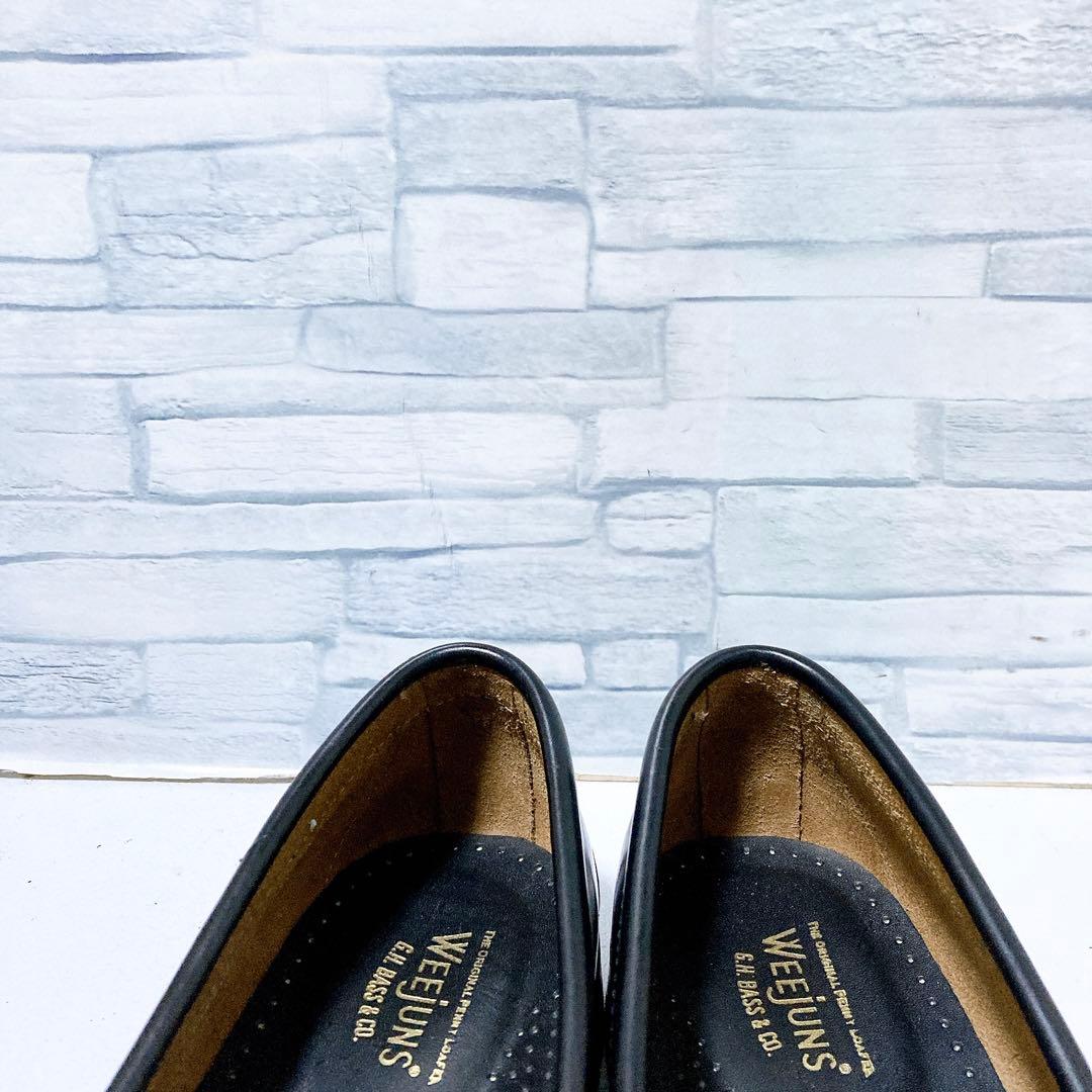 G.H.BASS ジーエイチバス ロファー LARSON 黒 25.5