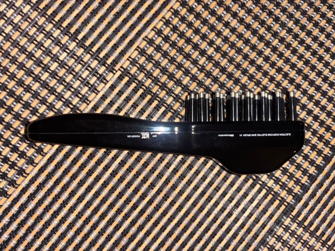 電気バリブラシ 初期 198.000円にて購入。シリアルナンバー有り