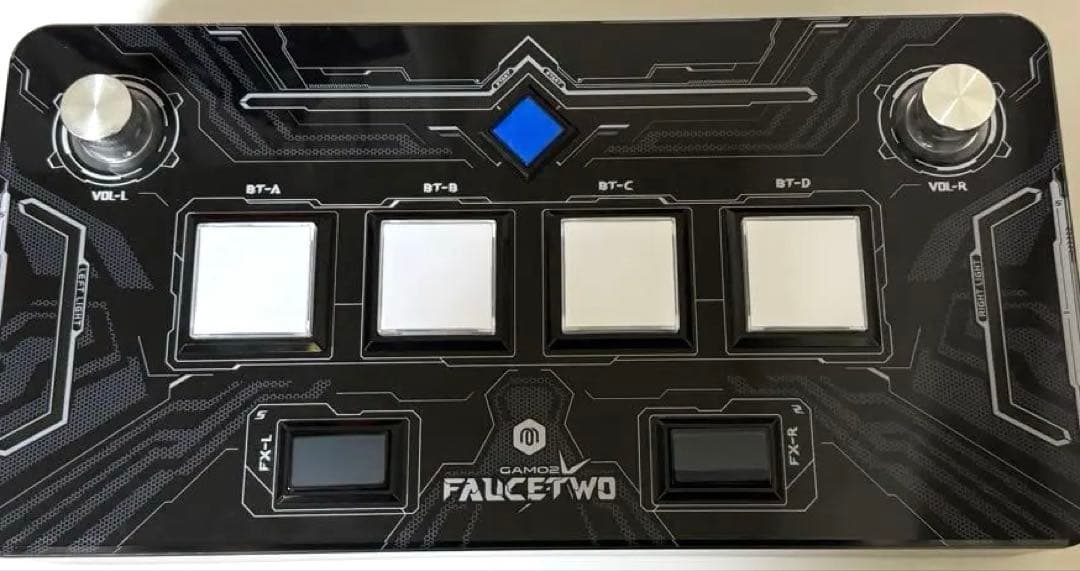 FAUCETWO EG skin 1st ボルテコン FAUCETWO+ EG skin 1st - the controller for sound voltex with EG