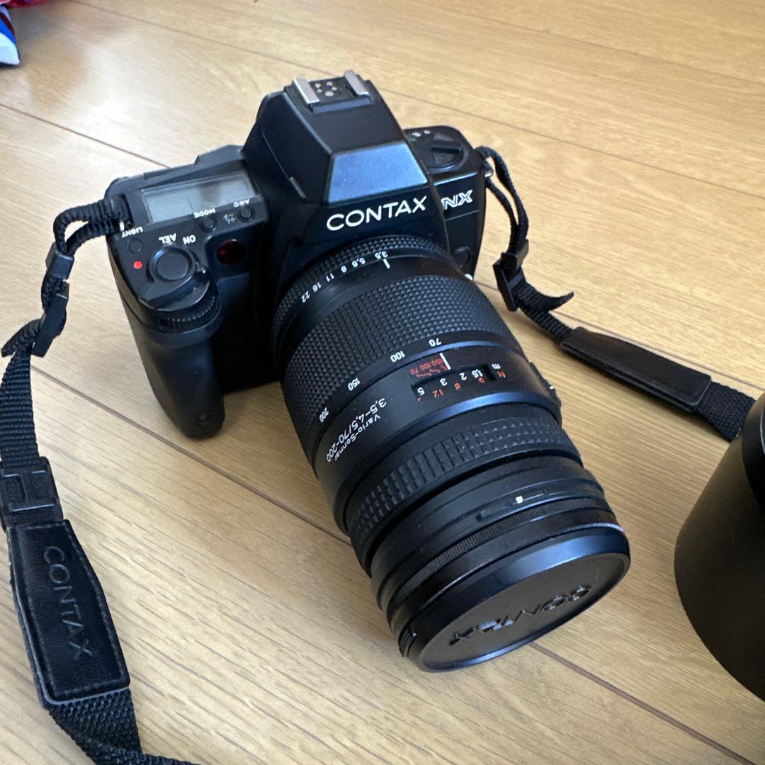 コンタックスNX フィルム一眼レフ 70〜200ズームレンズ付き - メルカリ