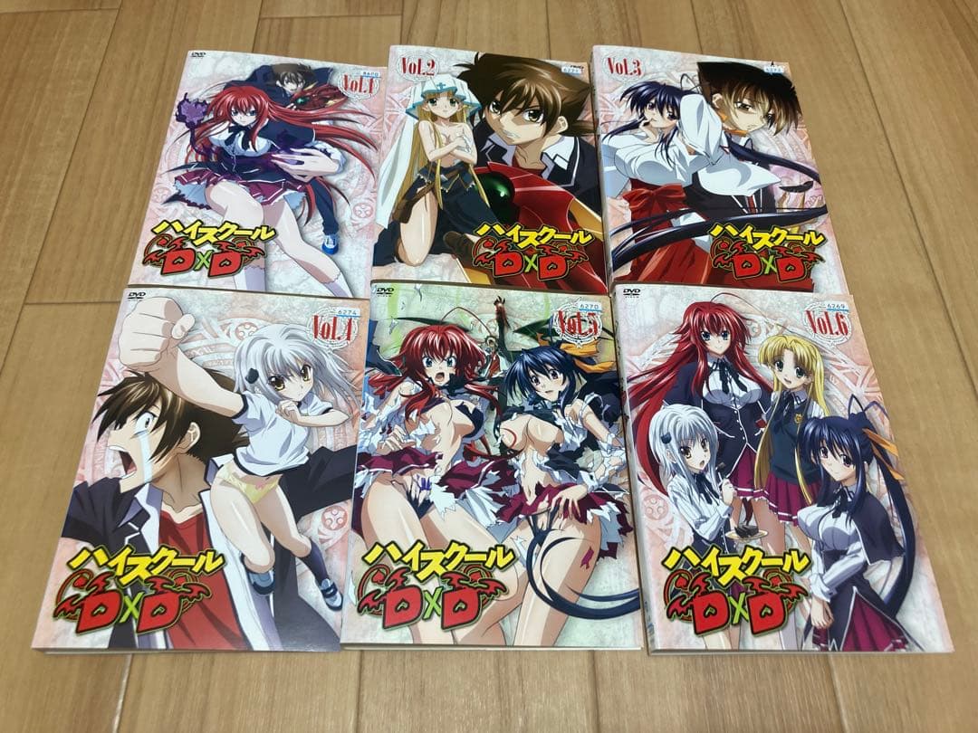 DVD ハイスクール D×D NEW / BorN / HERO 全24巻