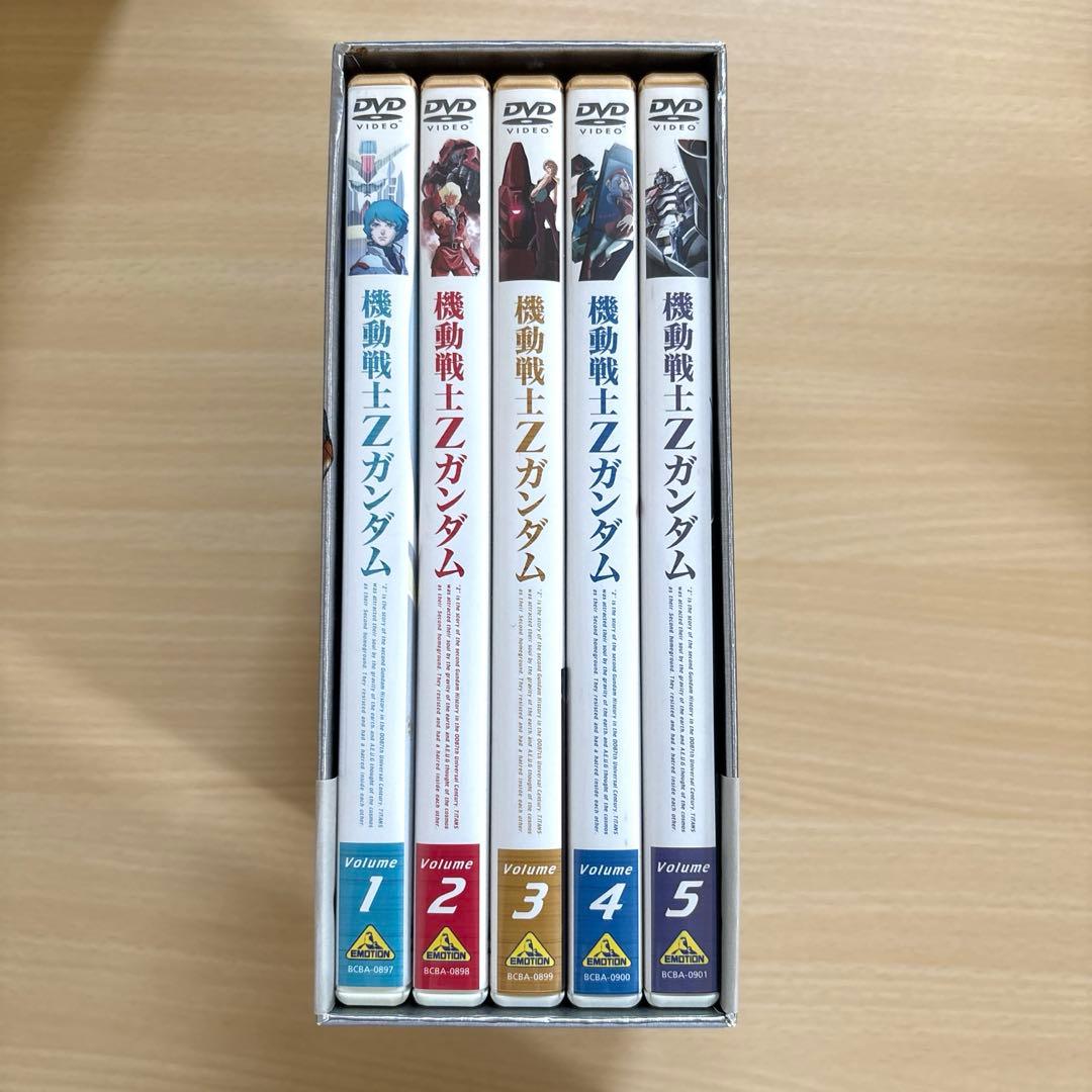 メモリアルボックス版機動戦士ZガンダムPart-Ⅰ〜Ⅲ【初回限定生産・全