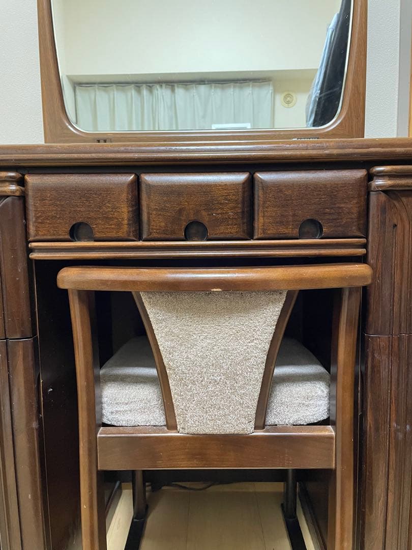 OTSUKA大塚家具 ドレッサー 鏡台 送料込 アンティーク - メルカリ