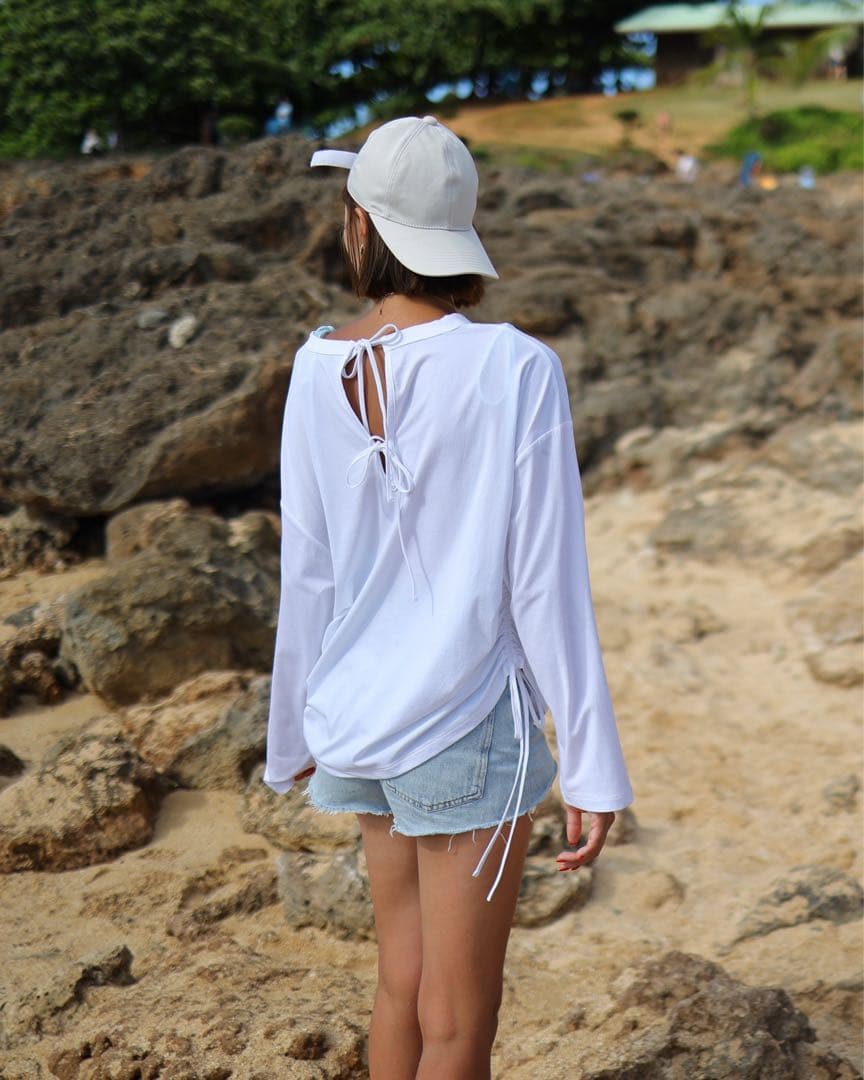 新品未使用タグ付きgypsohila Drawstring Rash Guard - メルカリ