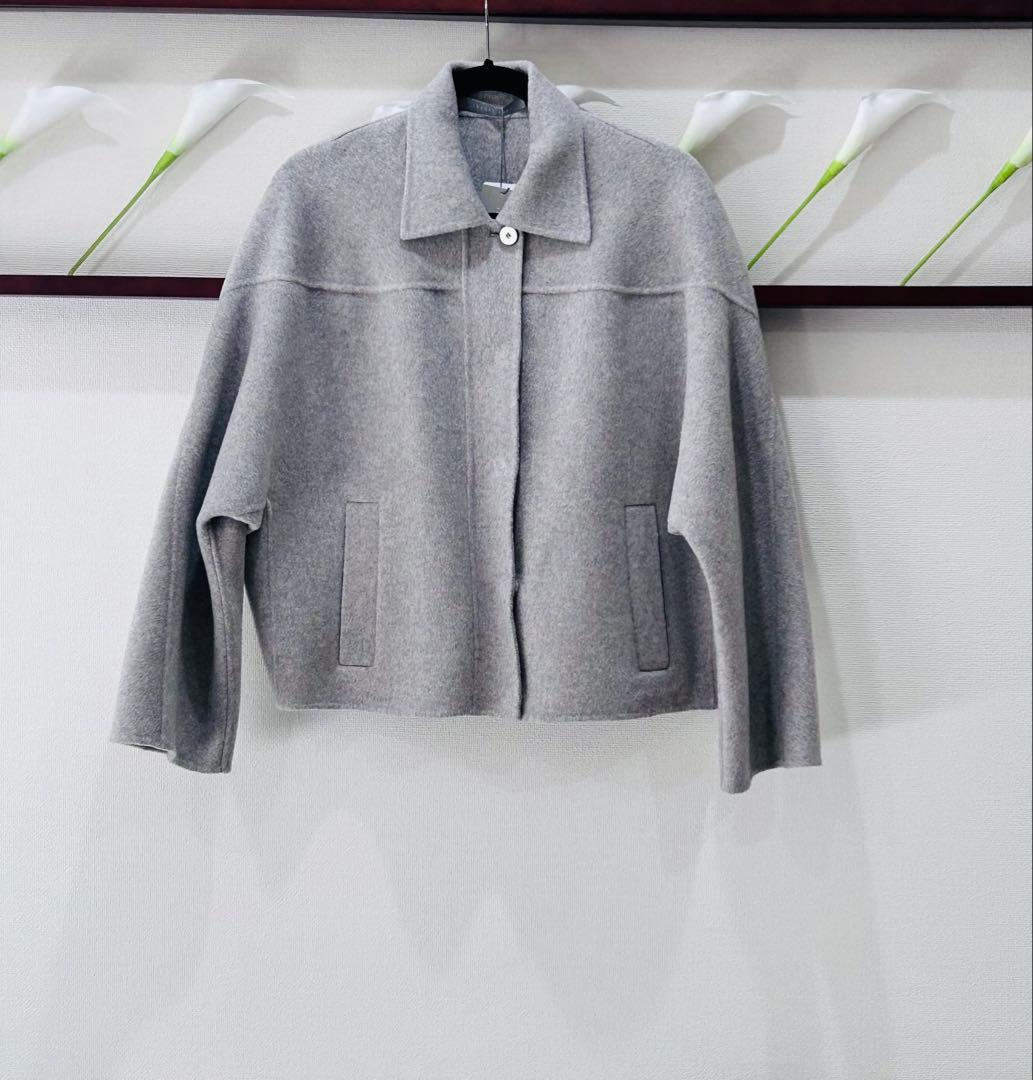 新品☆Theory Luxe ウールコート ダブルフェイスコート カシミヤ混