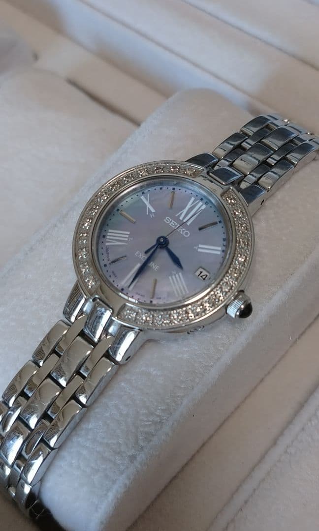 定価18万円 SEIKO エクセリーヌ電波ソーラー swcw007 - メルカリ